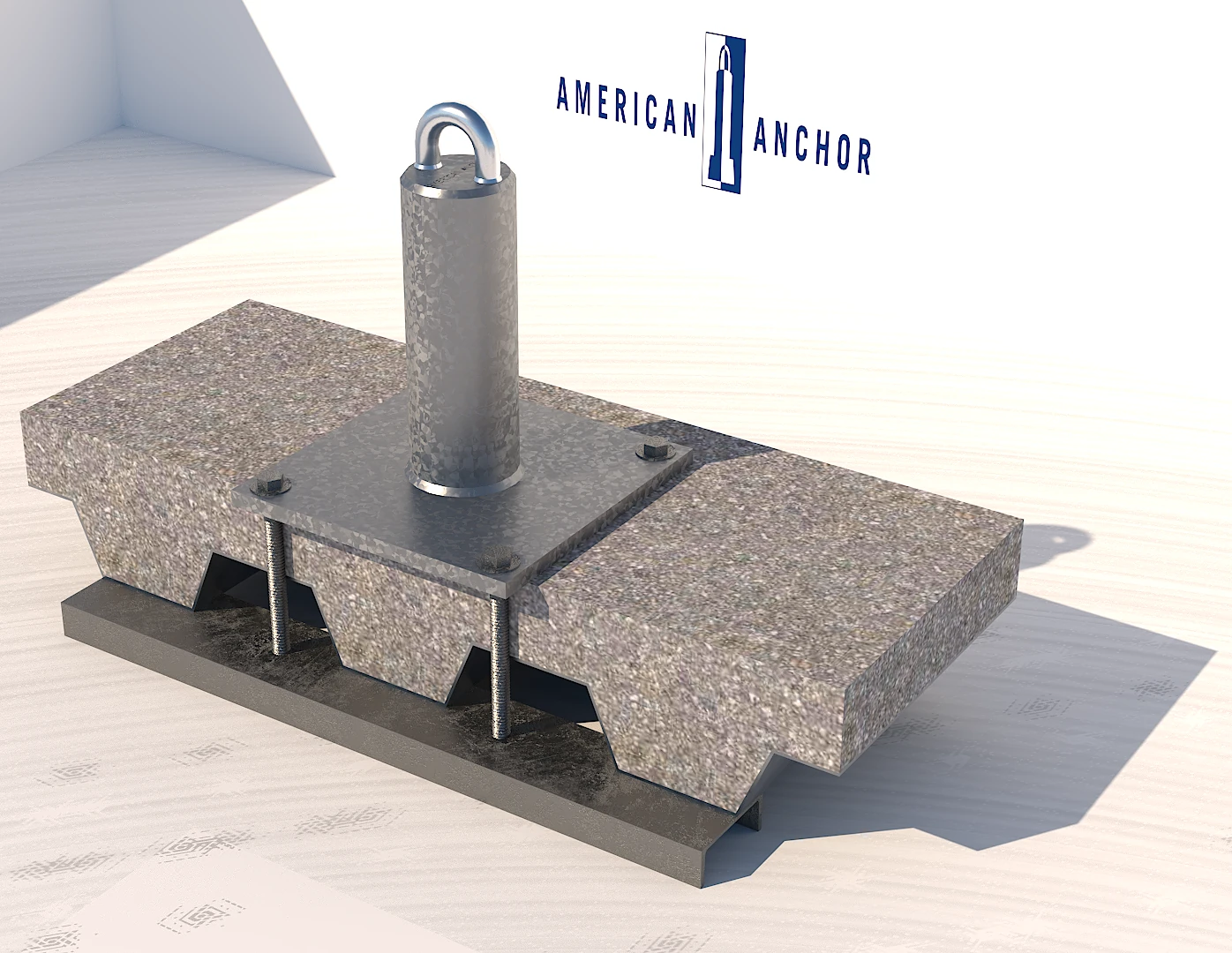 AN.46 · Bolt-through roof anchor