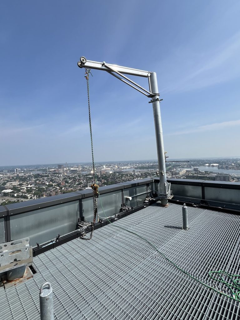 Davit Arms and Equipment