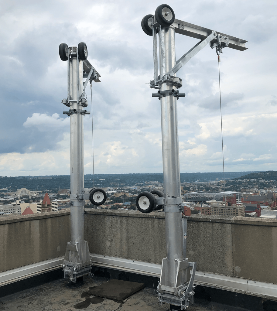 Davit Arms and Equipment